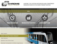 Tablet Screenshot of khromept.com